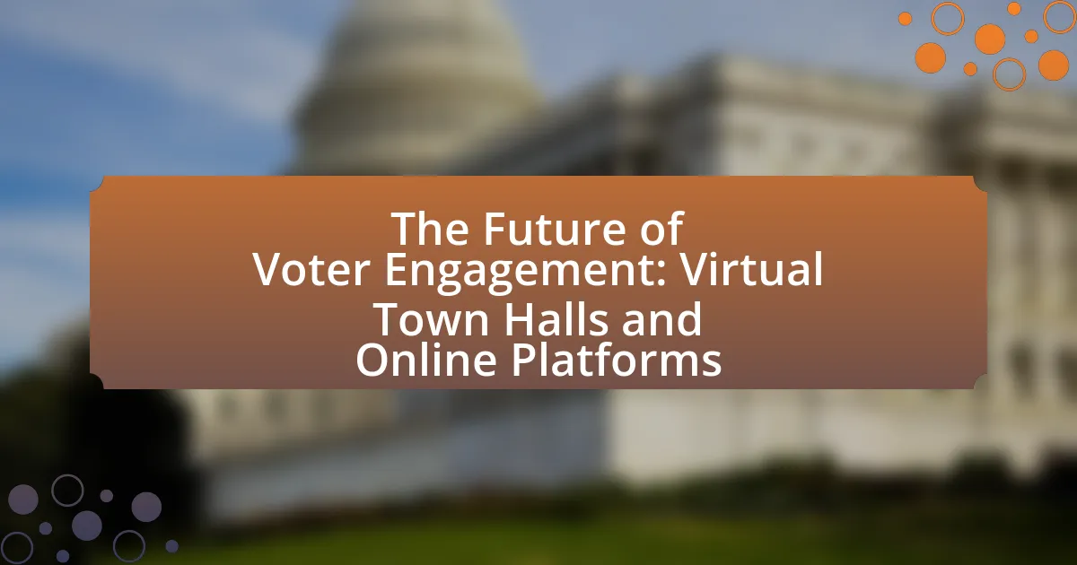 The Future of Voter Engagement: Virtual Town Halls and Online Platforms